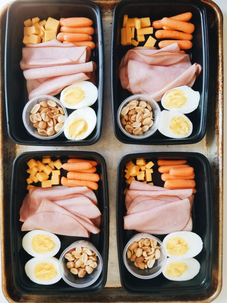 Budget Ham and Cheese Snack Box - Standing in the Kitchen