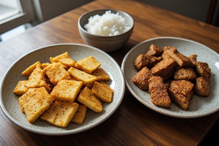 Gambar pendamping artikel: Panduan Mengolah Tempe untuk Lauk: Potongan, Bumbu, dan Pilihan Cara Masak